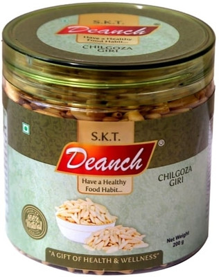 Deanch S.K.T. Premium Pine Nuts Kernels ( Chilgoza Giri ) Pine Nuts(1 x 200 g)