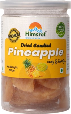Himsrot Natural Dried Candied Slices Candy Pineapple(200 g)