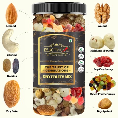 BLK FOODS 750g 10-in-1 Dry fruits & Nut Mix |(750 g)