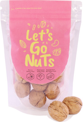 Let's GoNuts Fresh Raw Walnut Full Walnuts(1 x 300 g)