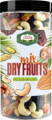 Nature Aahar Premium International Healthy dyfruit | Mixed Dryfruits |panchmewa (500GM)(500 g)