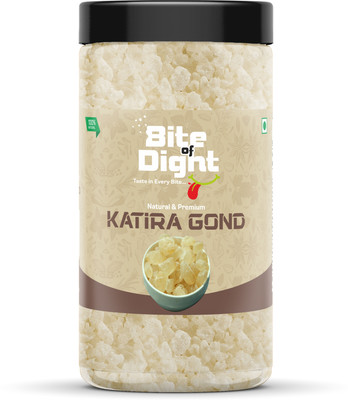 Bite Of Dight Gond Katira Pure |Edible Gum |Tragacanth Gum, Crystals |Kathila Gum,Gond| Dried Gum(1 x 500 g)
