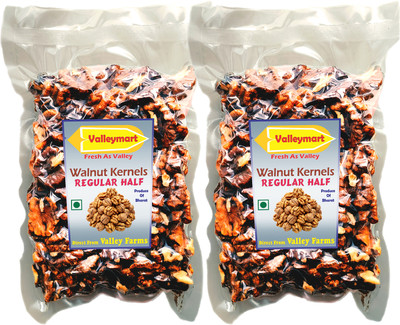 Valleymart Regular Half Walnut Kernels, Fresh from Valley Farms, Natural Walnuts(2 x 250 g)