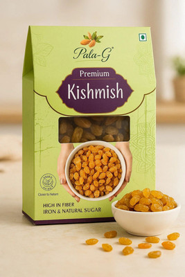 Pala-G Premium Sun-Dried Raisins Kishmish 500g Naturally Sweet Juicy Healthy Snack Pack Raisins(1 x 500 g)