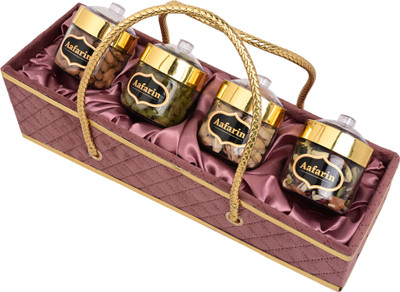 Aafarin Gifting Collection With Jars(MRA08) Assorted Nuts(1 x 725 g)