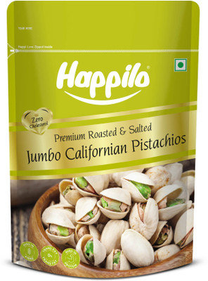 Happilo Premium Californian Roasted & Salted Pistachios(1 x 450 g)