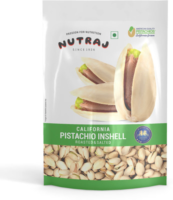Nutraj California Roasted & Salted Pistachios(1 x 200 g)