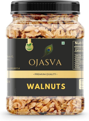 OJASVA Walnut Kernels | Premium Akhrot Without Shell | Healthy Omega-3 Rich Snack Walnuts(1 x 250 g)