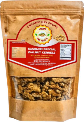 ZION Kashmiri Walnut Kernels Walnuts Kernel Halve Without Shell Akhrot Giri Walnuts(1 x 1 kg)
