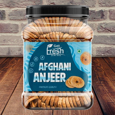 Get Fresh Afghan Anjeer | Mild Tasty Softness | Suitable for Clean Nutritional Habits Figs(1 x 1000 g)