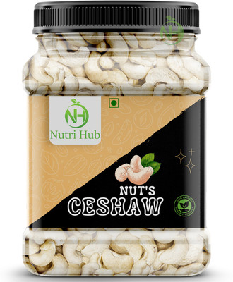 Nutri Hub Natural Whole Crunchy Nutritious & Delicious Cashew Kaju Nuts 250G Cashews(1 x 250 g)