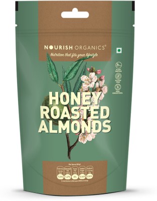 Nourish Organics Honey Roasted Almonds(100 g)