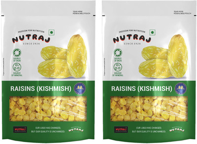 Nutraj Special (Kishmish)- Round Raisins(2 x 200 g)