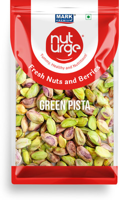 nuturge Green Pista(Unsalted Pista)250gm Pistachios(1 x 250 g)