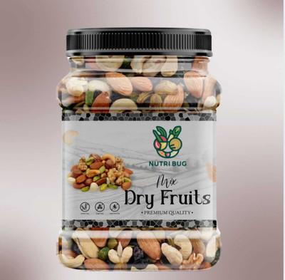 Nutri bug Premium quality mix dry fruits Almonds(500 g)