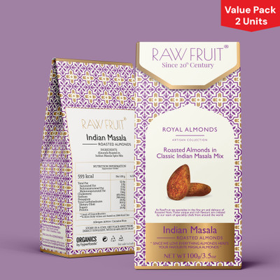 HyperFoods Pink Salt Roasted Almonds Almonds(2 x 100 g)