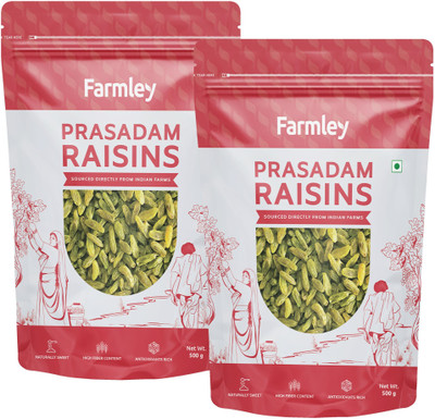 Farmley Prasadam Raisins(2 x 500 g)