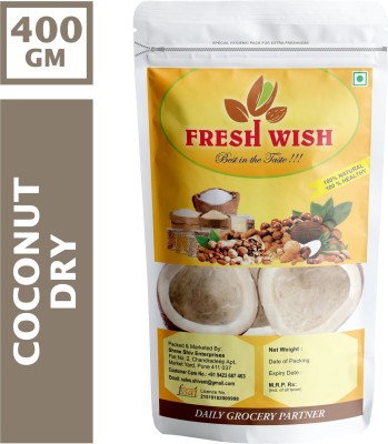 Fresh Wish Dry Coconut (Gota) -400gm Coconut(400 g)