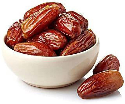 V MART Seeded Dates Arabian Dates Regular Dates Pin Khajoor, Dry Dates Dates(1 x 500 g)