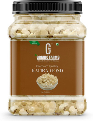 Granic Farms Gond Katira Pure | Edible Gum | Tragacanth Gum, Crystals | Kathila Gum, Gond | Dried Gum(1 x 100 g)