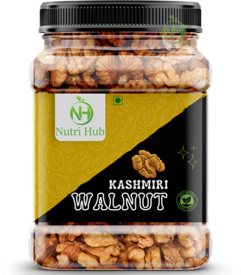 Nutri Hub Natural Kashmiri Walnut Kernels | Without Shell Akhrot Giri 1 KG Walnuts(1000 g)