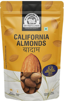 WONDERLAND Foods Premium California Almonds(1 x 400 g)