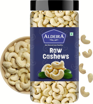 Aldeira Natural Whole Cashews Nuts Kaju 200gm Dry Fruits Cashews(1 x 200 g)