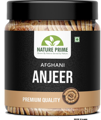 Nature Prime Premium Afghani Anjeer Dried Figs Natural Rich In Iron Fibre & Vitamin Figs Figs  (1 Kg) For Rs. 499 @ 67 %