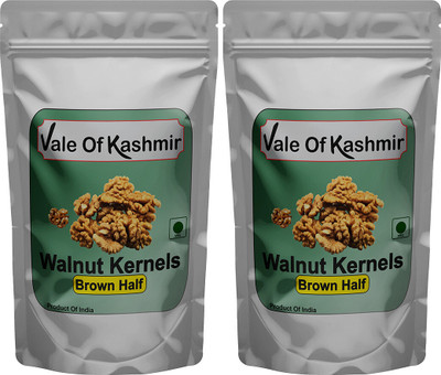 Shellfeast Brown Walnut Kernels , Akhrot Giri Magaz, Walnuts Without Shell Walnuts(1 x 500 g)