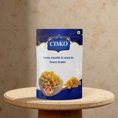 CIMKO Premium Quality Raisin(Kishmish) | Pure Natural and Organic | Kishmish-Draksh_13 Raisins(2 x 0.5 kg)