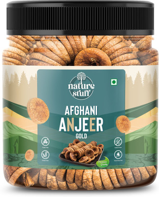 Nature stuff Premium Anjeer Gold : Rich Source of Fibre Calcium & Iron | Low in calories Figs(1 x 800 g)