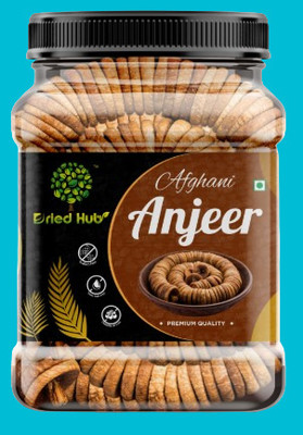 DRIED HUB Anjeer Dry Figs 400g | Soft & Juicy | Natural Healthy Snack Option Figs(1 x 400 g)
