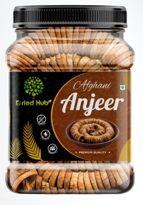 DRIED HUB Naturally Sweet Figs from Afghanistan 1 Kg | Delicious Healthy Anjeer Snack Figs(1 x 1000 g)