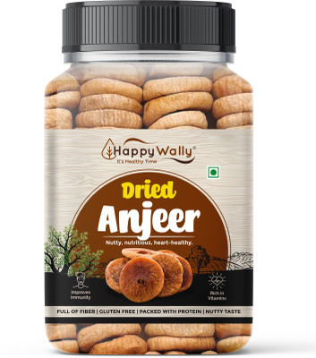 HappyWally Premium Anjeer Dry Fruit | Anjeer, figs Dry Fruits, Figs, Dried Fig, Dry Figs, Figs(1 x 250 g)