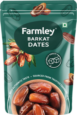 Farmley Barkat Dates | Naturally Sweet Khajoor Dry Fruit Dates(1 x 250 g)