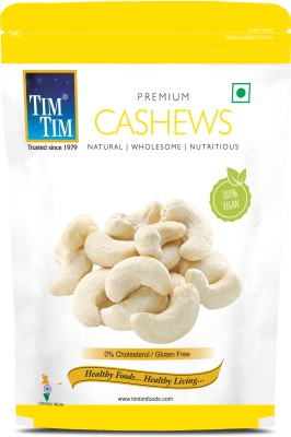 Tim Tim Premium Cashew Nuts(G-320) Cashews, kaju, Healthy, Natural & crunchy 200g Cashews(200 g)