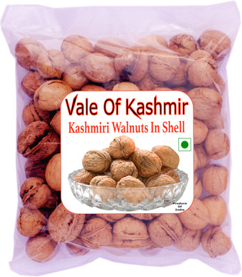 vale of kashmir Walnuts In Shell. Whole Walnuts, Sabut Akhrot Walnuts(1 x 1 kg)