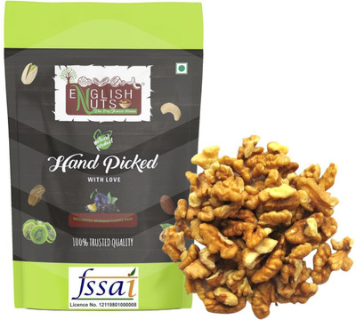 ENGLISH NUTS Walnut Kernels 1000g | Akhrot Giri QuarterVaccum Packed Walnuts(1 x 1000 g)