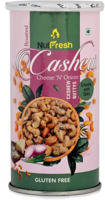 NutFresh Roasted Cheese 'N' Onion Cashews Cashews(200 g)