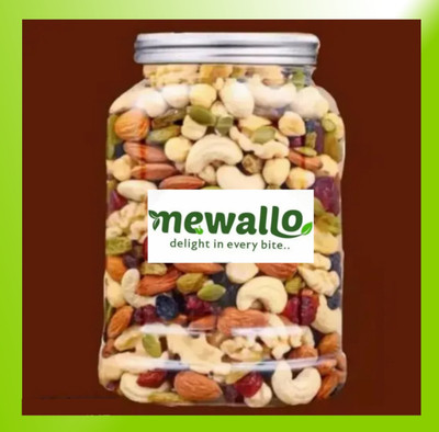 Kishori Enterprises Dryfruits Healthy Nutmix|Fitness Trail Mix| Mixed Dryfruits-017 Assorted Fruit(1 x 500 g)