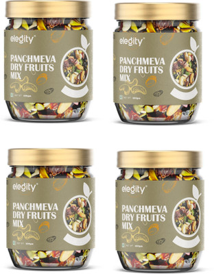 Elegity Panchmeva_250g pack of 4 Almonds(4 x 250 g)