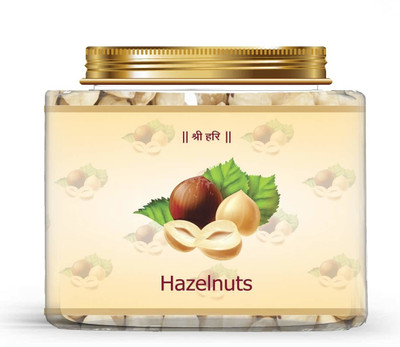 AGRI CLUB Dried Hazelnuts 250gm Hazelnuts(1 x 250 g)