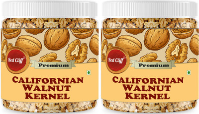 RED CLIFF Premium Californian Walnuts Kernels | Without Shell Walnuts |Combo Pack Of 2 | Walnuts(2 x 200 g)