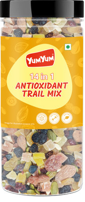 YUM YUM 14 in 1 Antioxidant Special Trail Mix 250g, Mixed Fruits, Nuts, Berries & Seeds- Assorted Seeds & Nuts(1 x 250 g)
