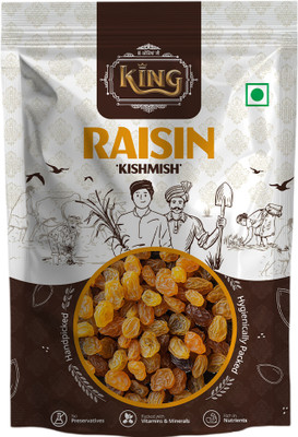 KIOSIAJI Premium Kismis | Natural Raisins | Sweet & Chewy Dried Grapes Raisins(1 x 250 g)