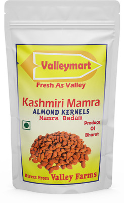 Valleymart Kashmiri Mamra Badam Giri, Organic Almond Kernels, Indian Kashmiri Almonds(1 x 500 g)
