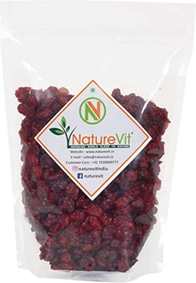 Nature Vit Dried Cranberry Sliced, 500g [Gently Sweetened] Cranberries(500 g)