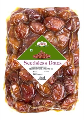 Nature Aahar organic Seedless Dates Pin Khajur Arabian Dates, Dry Fruit Dates Dates(500 g)