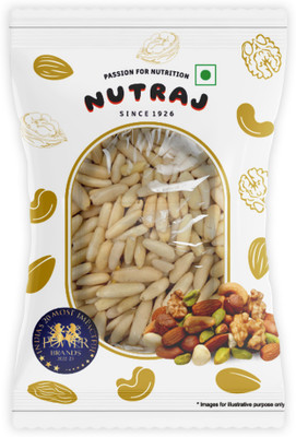 Nutraj PIne Nut Kernels 100g, Chilgoza 100g, Dry Fruit Pine Nuts(100 g)