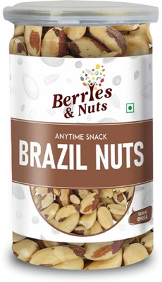 Berries & Nuts Silenium Rich | Premium Jumbo Size Brazil Nuts(1 x 200 g)
